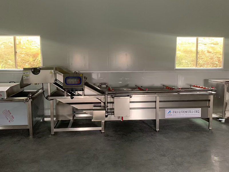 福建竹筍客戶加工現(xiàn)場